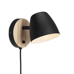 Nordlux - Theo Lampa Ścienna Black