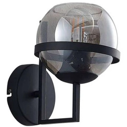 Lindby - Marinka Lampa Ścienna Amber/Black