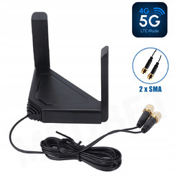 Podwójna Wydajna Antena Gsm 14 dBi Podwójne Złącze