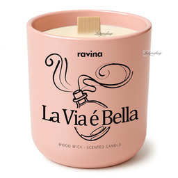 Ravina - Wood Wick - Scented Candle -