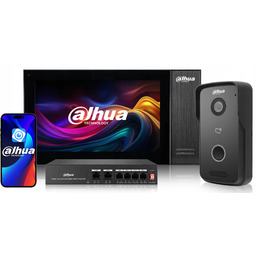 Wideodomofon Ip Dahua KTP02 Jednorodzinny Aplikacja mobilna Dmss