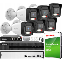 Zestaw do monitoringu Hikvision CCTV-KIT6-IPCAM-B4DL-8CH