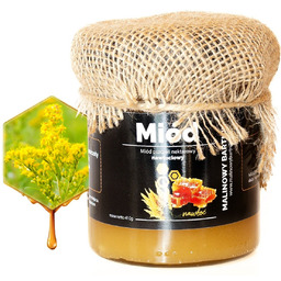 MIÓD Nawłociowy Nawłoć 410g Nektarowy Polskie Pasieki