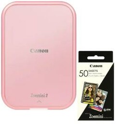Canon Zoemini 2 Różowy + papier ZP-2030 Drukarka