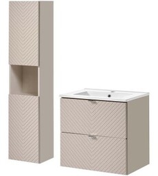 COMAD Zestaw mebli VIVA CASHMERE szafka z umywalką