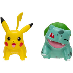 POKEMON PKW3587 First Partner, 2-pak, 5 cm, figurki