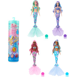 Lalka Barbie Color Reveal Morska syrenka Mix