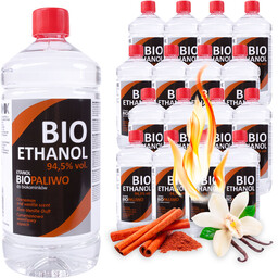 Biopaliwo Zapachowe do kominka Gamix 16L Zapach Cynamonowo-Waniliowy