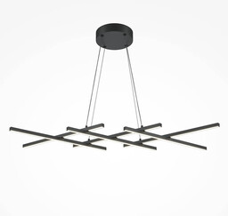 Nowoczesna lampa wisząca Halo MOD244PL-L50BK Maytoni LED 40W