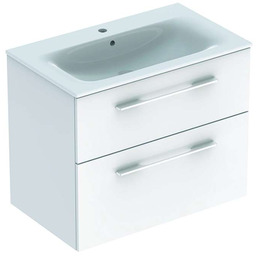 GEBERIT 501.240.00.1 Zestaw umywalki meblowej Selnova Square, slim