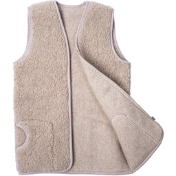 Kamizelka Wełniana Merynos Cappuccino M Unisex Indygosklep.pl