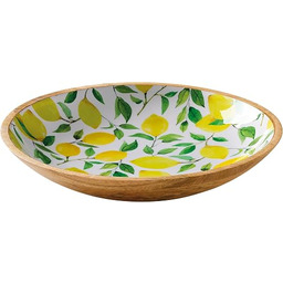 Zassenhaus Miska LEMON z wytrzymałego drewna mango, Ø