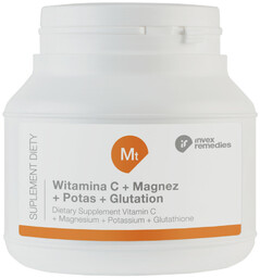 Invex Remedies MT Witamina C+ magnez+ potas+ glutation