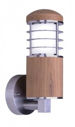 Elstead Lighting Kinkiet zewnętrzny Poole GZ-POOLE-W drewniana oprawa