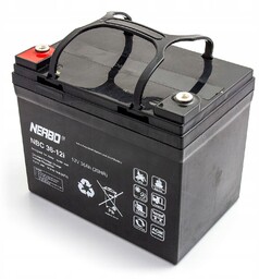 Akumulator Nerbo do wózka inwalidzkiego 12V 36Ah