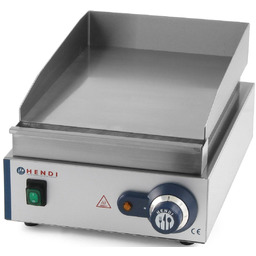 Płyta grillowa gładka 33x27 2000W 230V Hendi203125