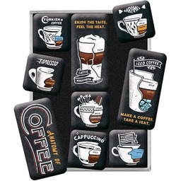 Nostalgic-Art, Anatomy of Coffee magnesy na lodówkę