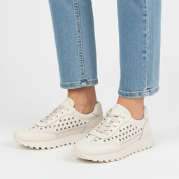 Vinceza Sneakersy damskie, cholewka ze skóry naturalnej