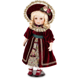 Figurka lalka kolekcjonerska figurka porcelanowa 52x25x24 181981