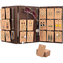 Aulock Drewniany stojak ekspozycyjny na biżuterię - 3-stronny