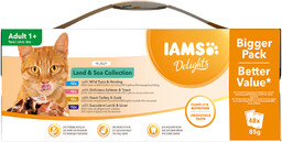 IAMS Adult Delights - Pakiet mieszany w galarecie,
