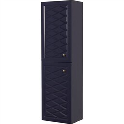 Słupek łazienkowy wiszący 155x45 granatowy mat Cobra Gante