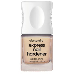 Alessandro Nail Care Express Nail Hardener Golden Shine