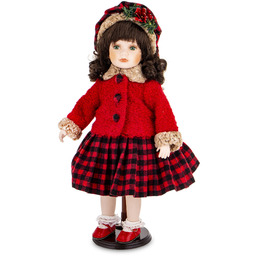 Figurka lalka kolekcjonerska figurka porcelanowa 49x27x26 181982