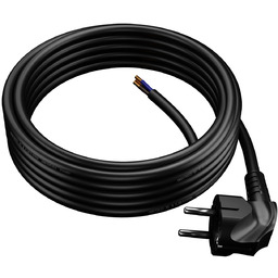 Przewód przyłączeniowy 10m z wtyczką kątową Uni-Schuko 250V