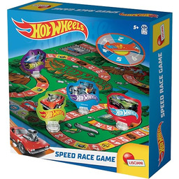 Liscianigiochi Hot Wheels Gra Planszowa, Wielokolorowy, od 5