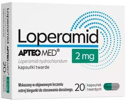 Loperamid APTEO Med, 20 kapsułek twardych