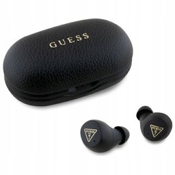 Słuchawki Bluetooth Tws Guess Stacja Dokująca Czarne