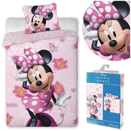 Pościel 160 x 200 Licencyjna nr 1641 Minnie