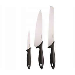 Zestaw noży Fiskars Essential 1065583 (3 elementy)