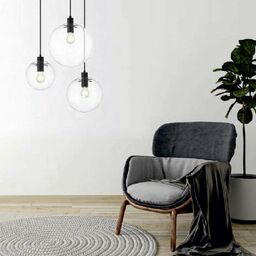 LAMPA wisząca PUERTO LP-004/1P S BK Light Prestige