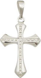Srebrny Krzyżyk Duży pr 925