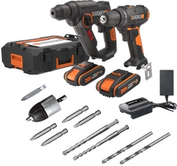 Worx WX390 + WX101 Zestaw