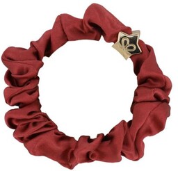 By Eloise London Silk Scrunchie Gold Star gumka