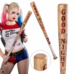 Baseballowy Drewniany Kij Bejsbolowyharley Quinn 84CM Cosplay