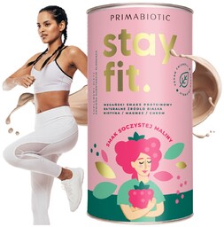 BIAŁKO STAY FIT PRIMABIOTIC 500 g wegański shake