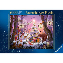Puzzle 2D: Święta w lesie 2000el