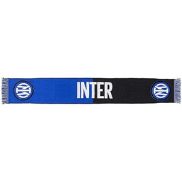 Inter Szalik stadionowy Uniseks Szalik Nowe Logo Jaquard,