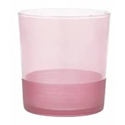Quid Szklanka Pędzel Różowy Szkło 380 ml (6
