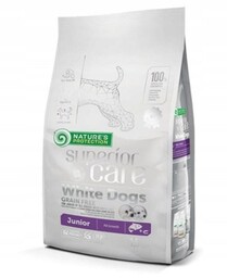 Nature''s Protection White Dogs Grain Free Łosoś Junior