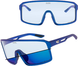 Sportowe okulary przeciwsłoneczne fotochromowe GOG E517-4C niebieski metaliczny
