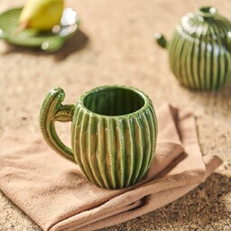 Kubek Cacti z motywem roślinnym