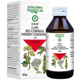 Ziołowa Tradycja Syrop z lipy, bzu czarnego, wierzby