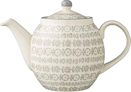 Bloomingville Dzbanek do herbaty Karine, szary, ceramiczny
