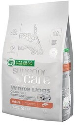 Nature''s Protection White Dogs Grain Free Łosoś Adult
