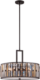 Lampa kryształowa wisząca GEMMA HK/GEMMA/P/C VBZ Elstead